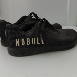 NOBULL Black & White Trainers Tennis Shoes Sneakers Women's Size 8.5